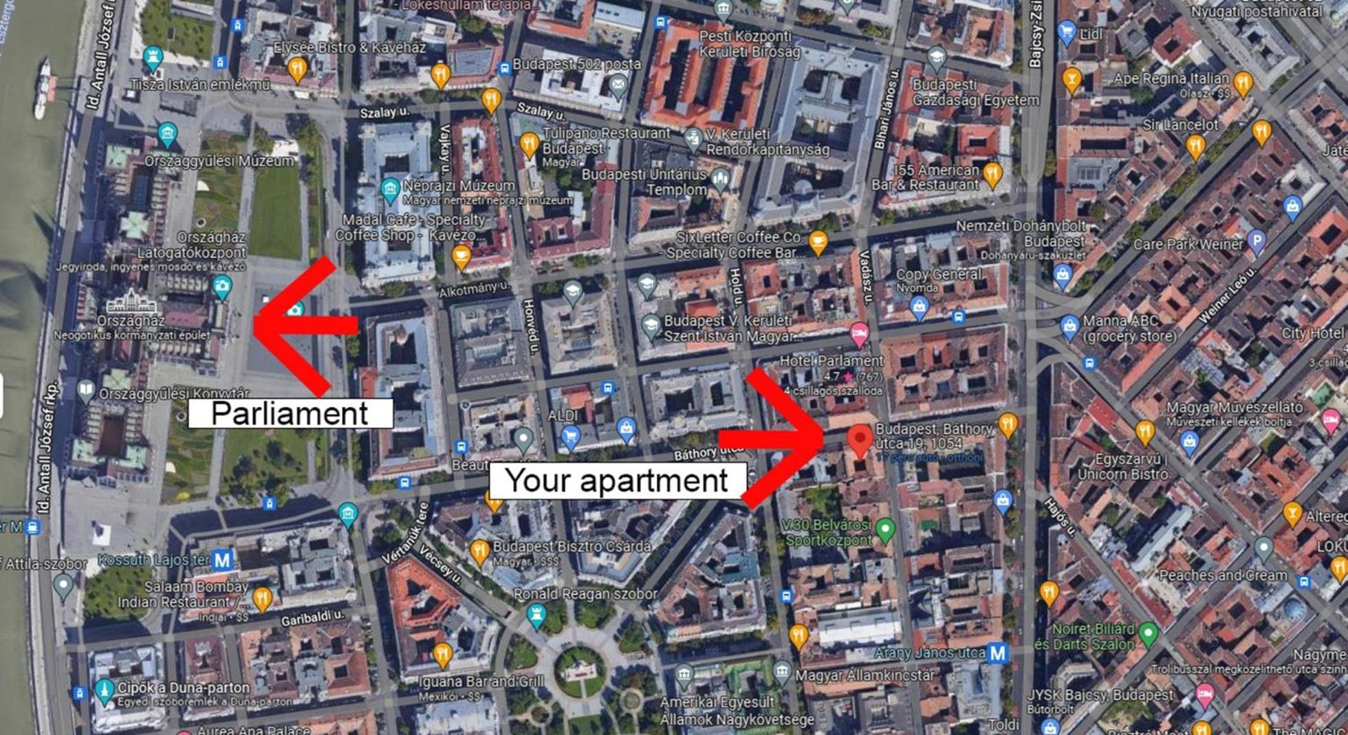 City Center Apartment Budapest Ngoại thất bức ảnh